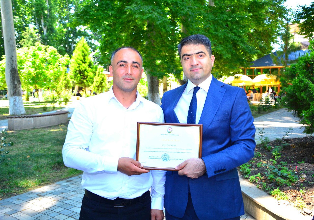 Ağstafada şəhidlərimizin ailə üzvləri ilə görüş keçirilib - FOTOLAR